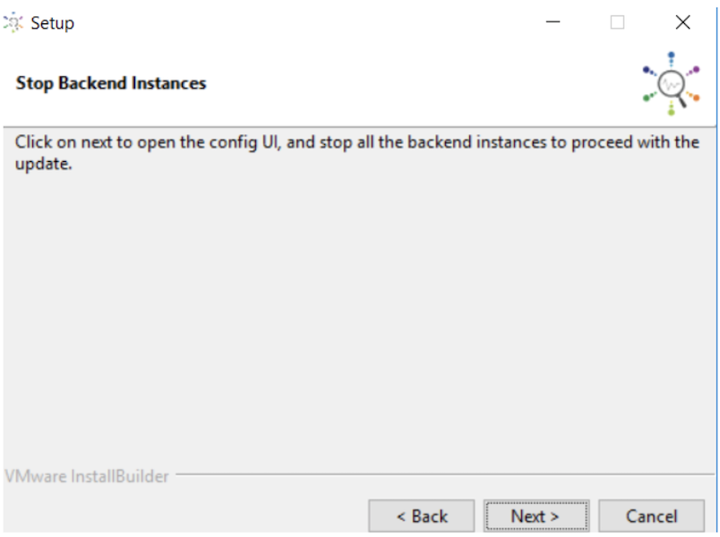 Stop backend instances