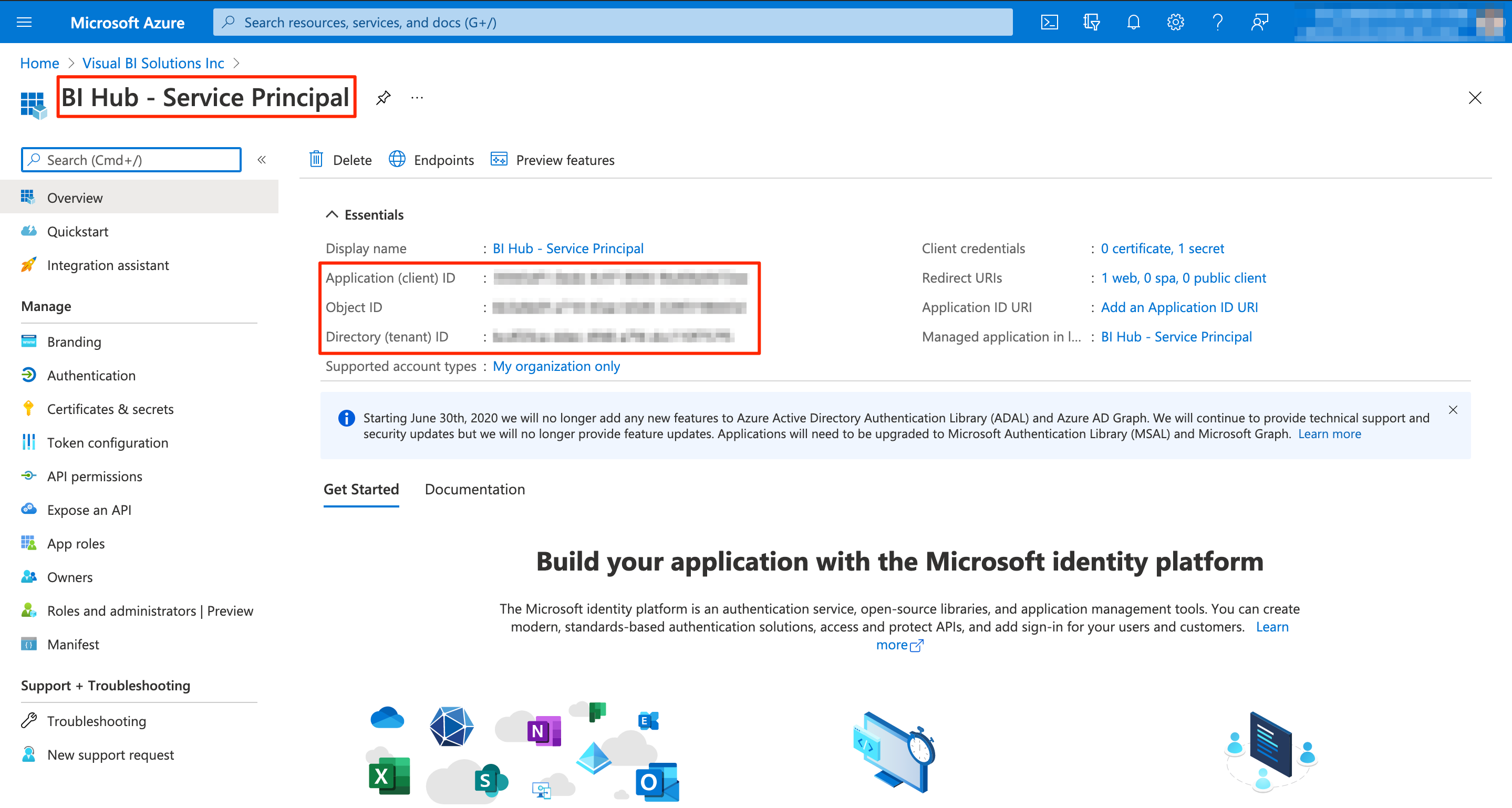 Application Registration